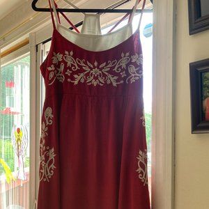 Maurices Tank Top Dress with Tank Top Camisole with Bulit in Breast Support